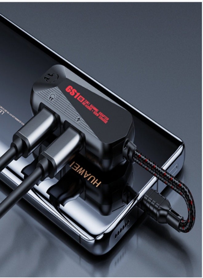 Plextone Mobile phone charging game sound card New USB fast charging 60w three-in-one gaming phone sound card  - Image 4