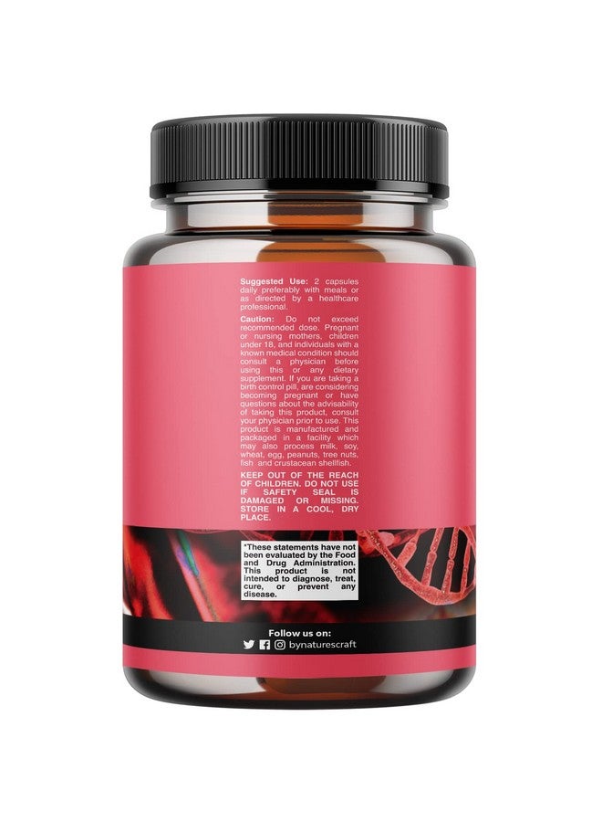 Natures Craft مكملات الخصوبة للنساء مع الفيتامينات المتعددة قبل الولادة دعم خصوبة الإناث مع الكولين والإنوزيتول وحمض الفوليك وفتكس وتوت العفة ومزيج كو كيو 10 للخصوبة للنساء من أجل الحمل الأسرع - Image 3