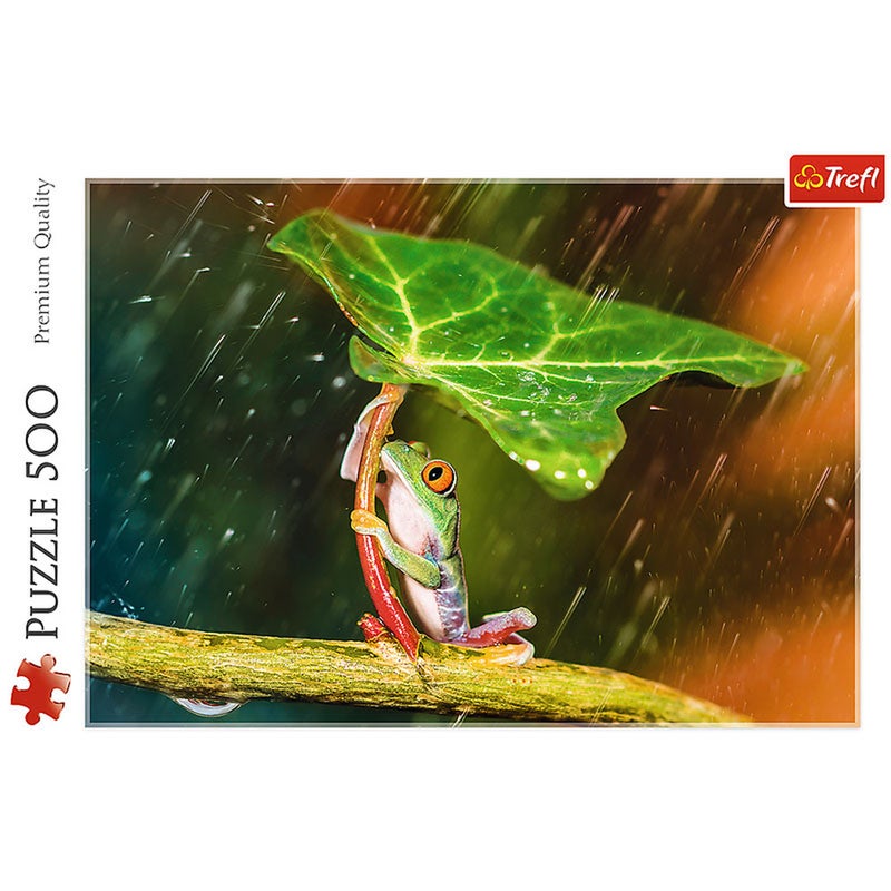 Trefl - Green Umbrella Puzzle 500 Pieces - 37288 - Image 2