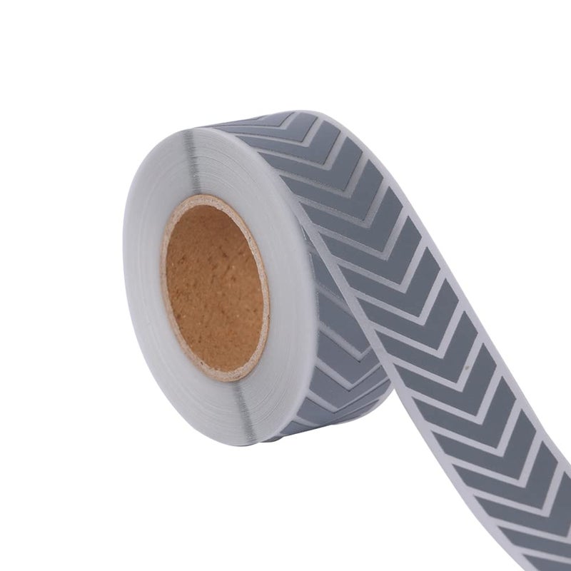 NOZUONO NOZUONO High Visibility Silver Reflective Heat Transfer Vinyl Film Tape for Clothing Iron On Arrow 1 in x 10 yd 