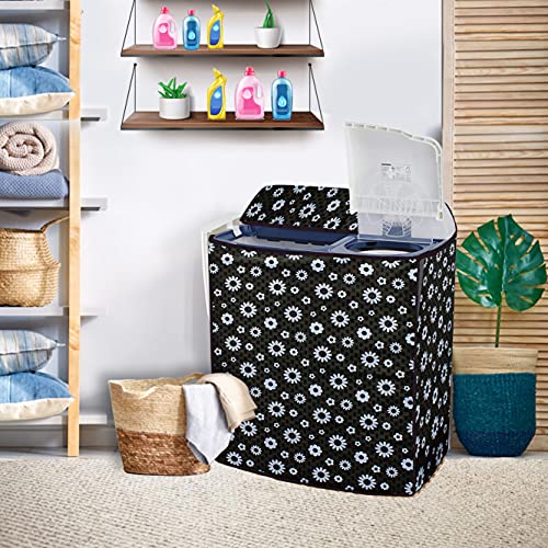 Star Weaves Washing Machine Cover For Semi Automatic Videocon Storm 6Kg Model - Waterproof & Dustproof Cover - SABKUM52 - Image 3