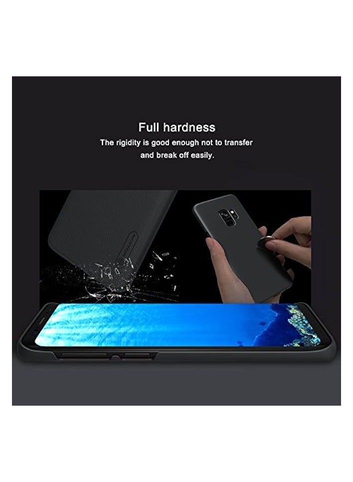 Nillkin S9-NL-SF-B Cover Super Frosted Hard Phone Case With Stand For Galaxy S9 - Black - Image 3