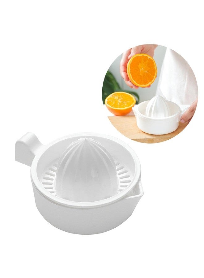 RDTGHY Manual Citrus Juicer Double Layer Lemon Squeezer Heavy Duty Orange Press with Pulp Strainer for Lemon Lime Fruit Juice Making Easy Clean Kitchen Gadget for Home Use - Image 2