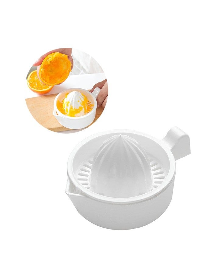 RDTGHY Manual Citrus Juicer Double Layer Lemon Squeezer Heavy Duty Orange Press with Pulp Strainer for Lemon Lime Fruit Juice Making Easy Clean Kitchen Gadget for Home Use - Image 1