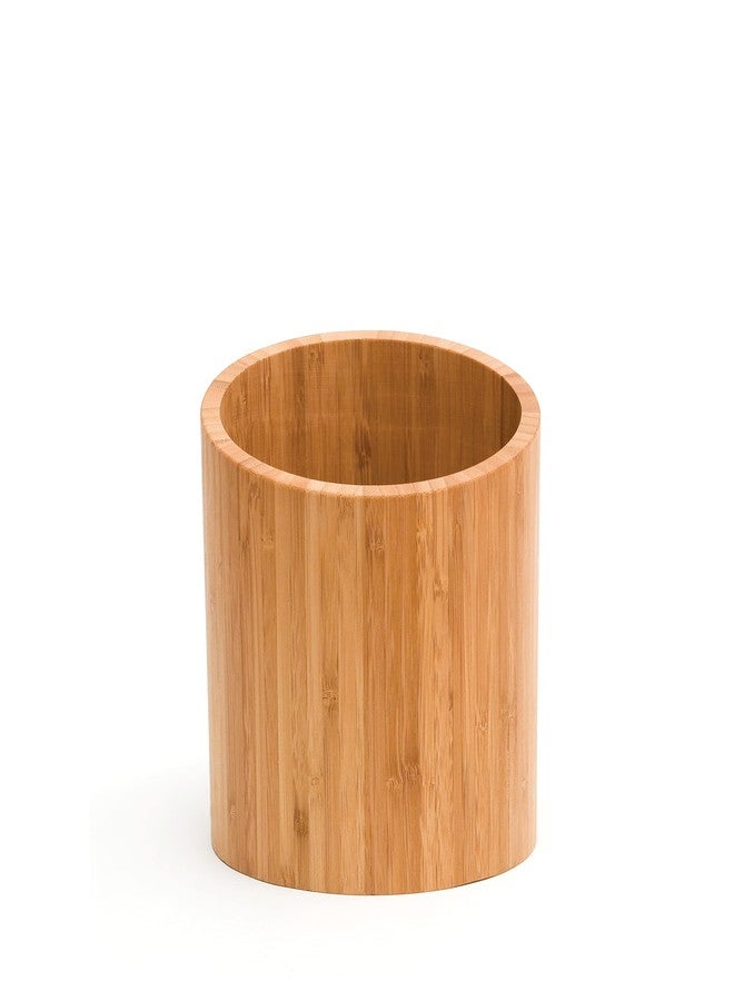 Lipper International 8827 Bamboo Wood Kitchen Tool Holder, 5-1/2" x 8" - Image 1