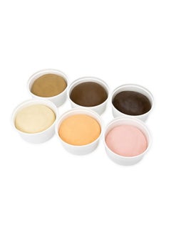Hygloss Products Unscented Dazzlin' Dough Modeling Clay Unscented Safe & Non Toxic 1 Lb Of 6 Various Skin Inspired Colors For Arts & Crafts Multicultural Projects Learn & Play (4716)  - Image 4