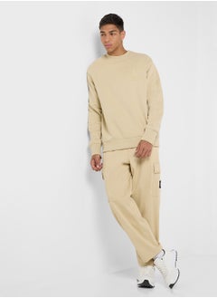 Calvin Klein Jeans Logo Crew Neck Sweatshirt  - Image 4