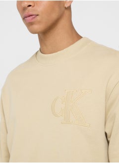 Calvin Klein Jeans Logo Crew Neck Sweatshirt  - Image 3