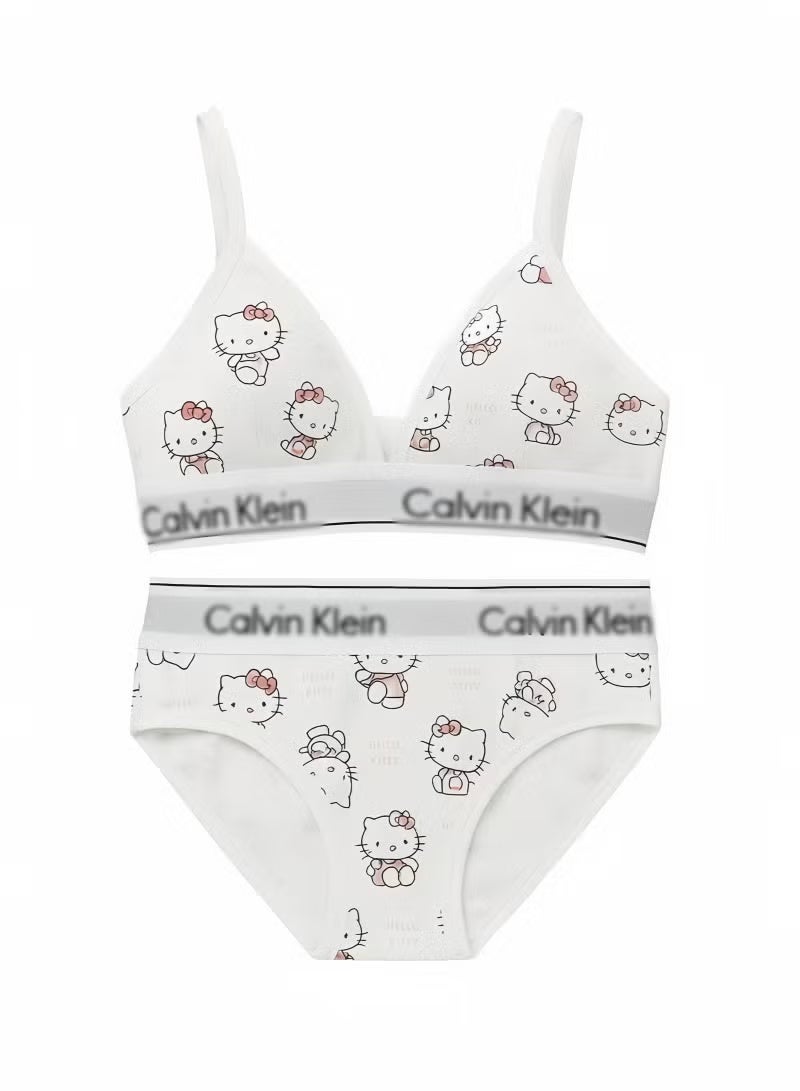 Calvin Klein Performance Plunge Neck Strap Bra - Image 1