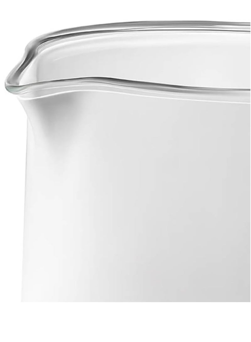 TANK Tank Safe Touch Glass Digital Kettle, 1.5L Capacity, 1500 Watts, Silver Frame, DG-2338-ES - 2 Year Warranty - Image 5
