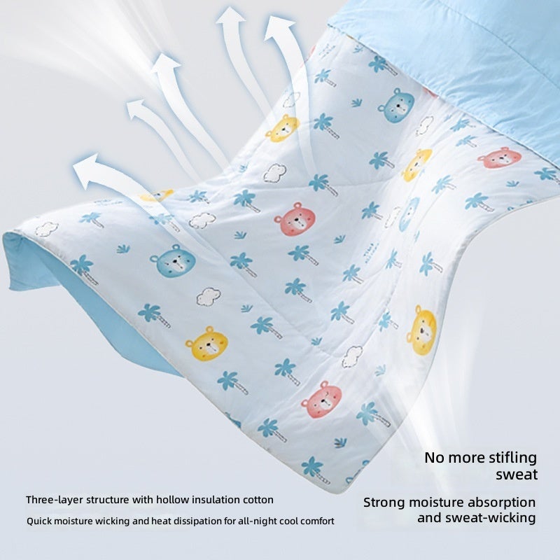 Cross-Border Best-Selling Summer Cooling Blanket for Kids - Machine Washable, Suitable for All  Seasons - Image 3
