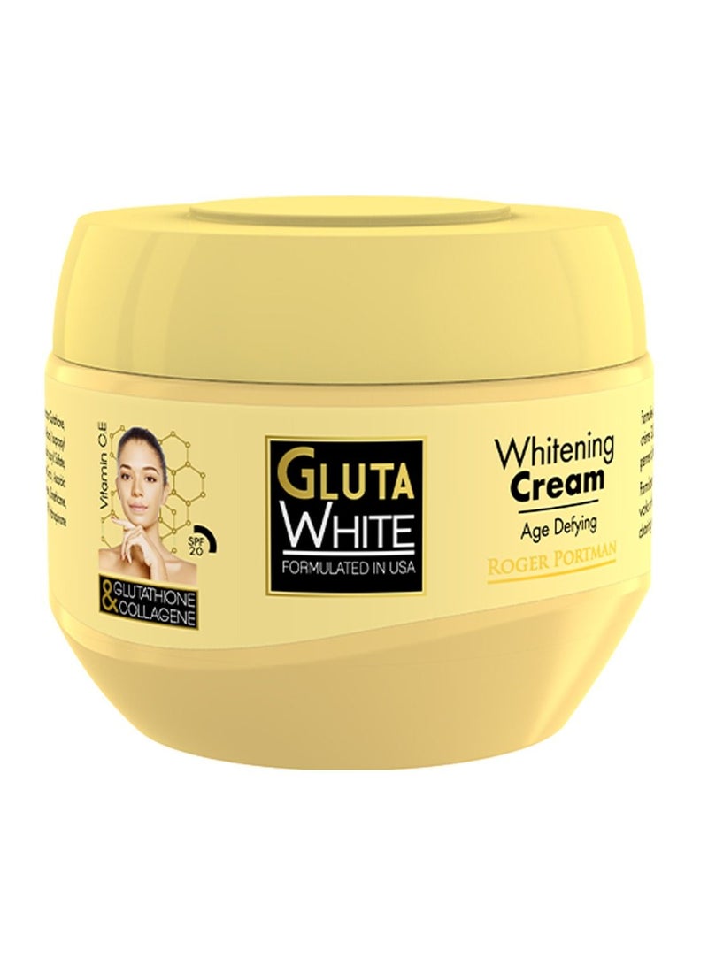 الجلوتا الأبيض كريم جلوتا وايت كولاجين لتنقية البشرة، 275 مل