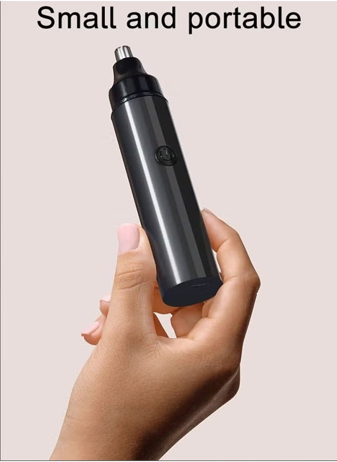 Generic Unisex Nose Hair Trimmer USB Charging Nostril Hair Removal with Spare Heads  - Image 5