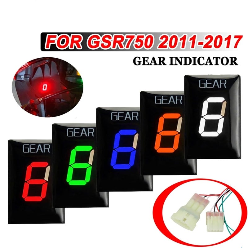 Vuzmode Gear Shift Indicator for Suzuki GSR750 - Image 5