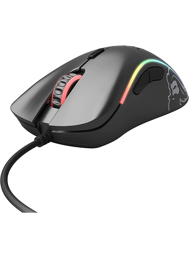 Glorious Model D- (Minus) Wired Gaming Mouse - RGB 61g Lightweight Ergonomic Wired Gaming Mouse - Backlit Honeycomb Shell Design Mice (Matte Black) - Image 3
