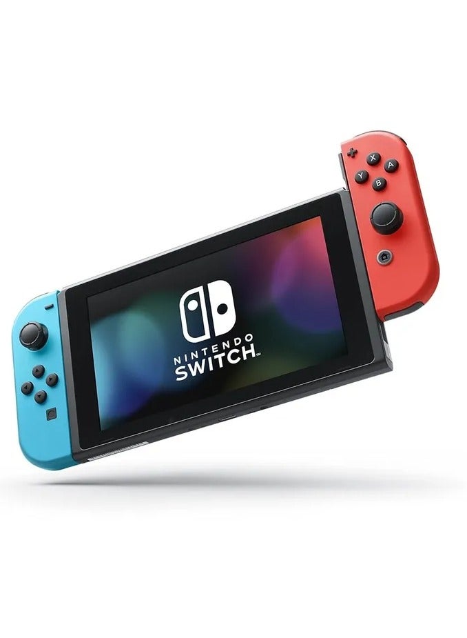 Nintendo Switch - OLED Model with Neon Red & Neon Blue Joy-Con - Image 2