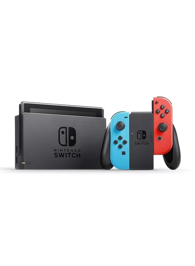 Nintendo Switch - OLED Model with Neon Red & Neon Blue Joy-Con - Image 4