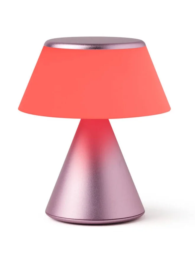 LEXON LIGHT PINK Luma S Portable LED Lamp With Synchronization Feature  | Best Price UAE