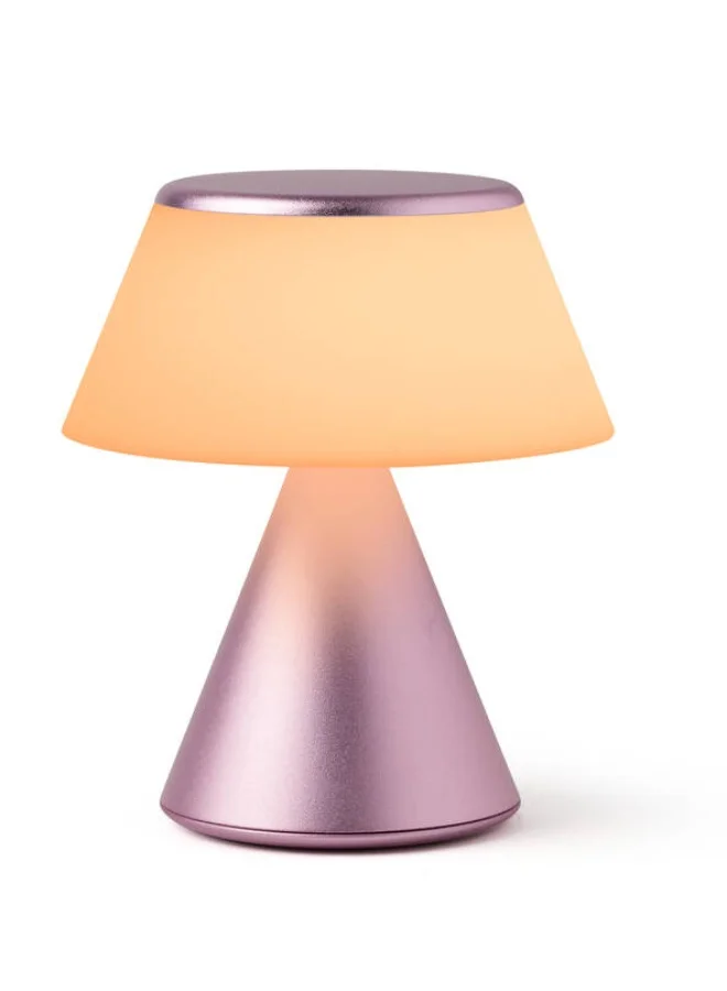 LEXON LIGHT PINK Luma S Portable LED Lamp With Synchronization Feature  | Best Price UAE