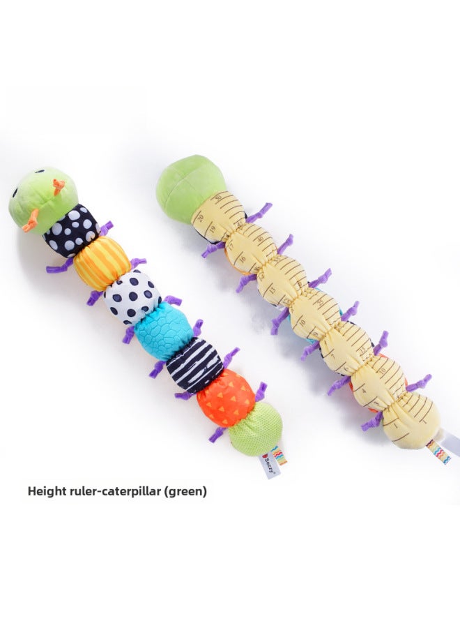 Sozzy Music Sound Paper Baby Doll Soothing Toy For 0-3 Years Old Children Plush Toy Newborn Baby Infant-Color:Green Caterpillar-Trademark - Image 1