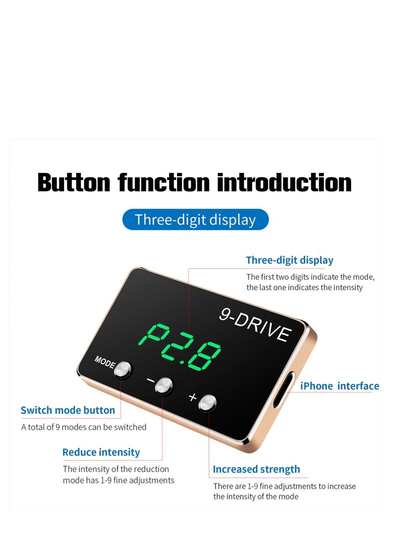 GULFLINK GULFLINK Head Up Display(HUD) Vehicle Speed Meter F1  - Image 4