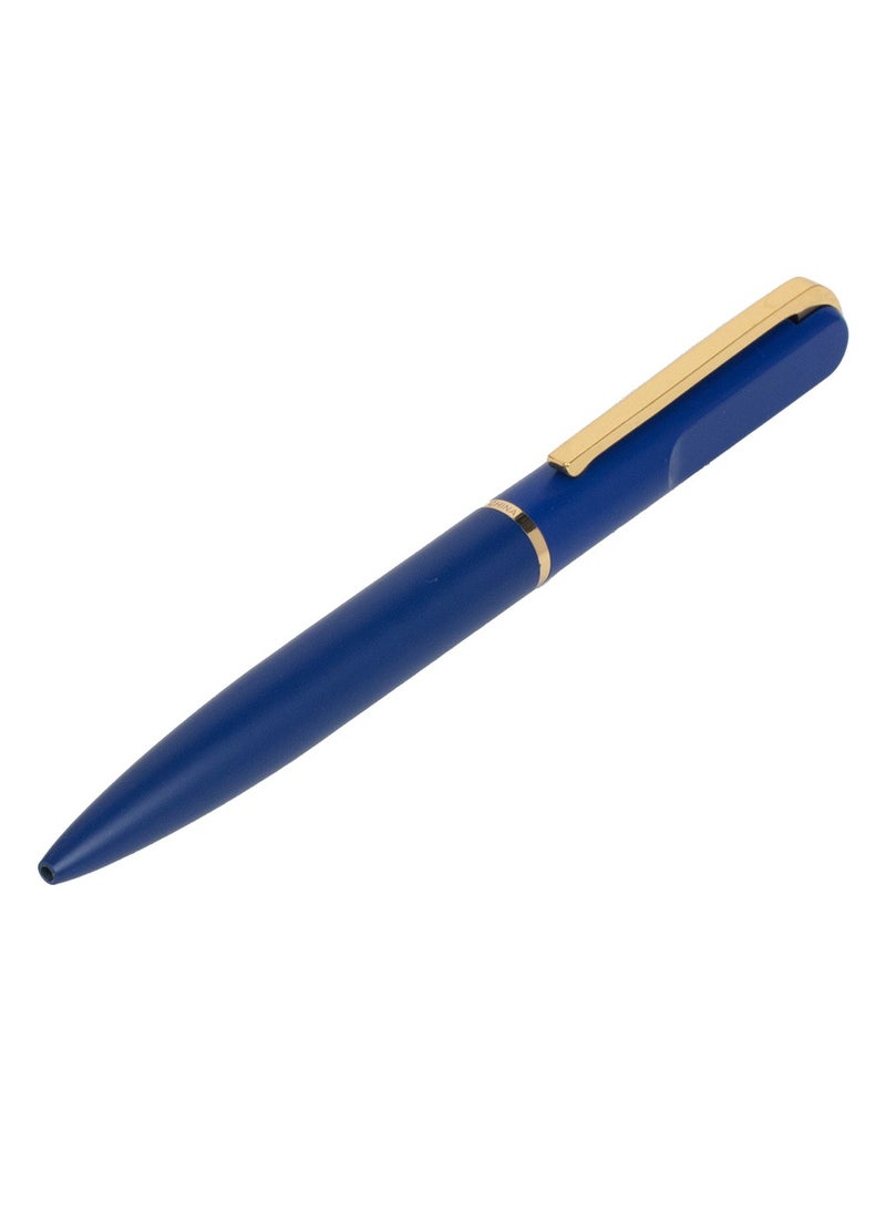 RS Phoneme blue and gold ballpoint pen with blue ink for men  - Image 4