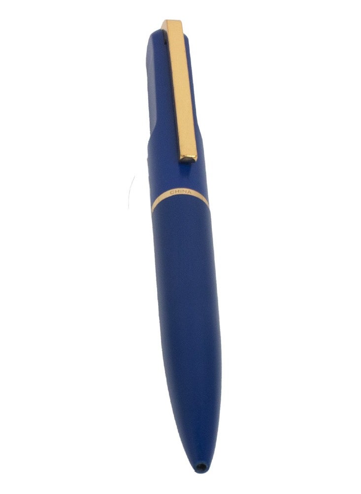 RS Phoneme blue and gold ballpoint pen with blue ink for men  - Image 3