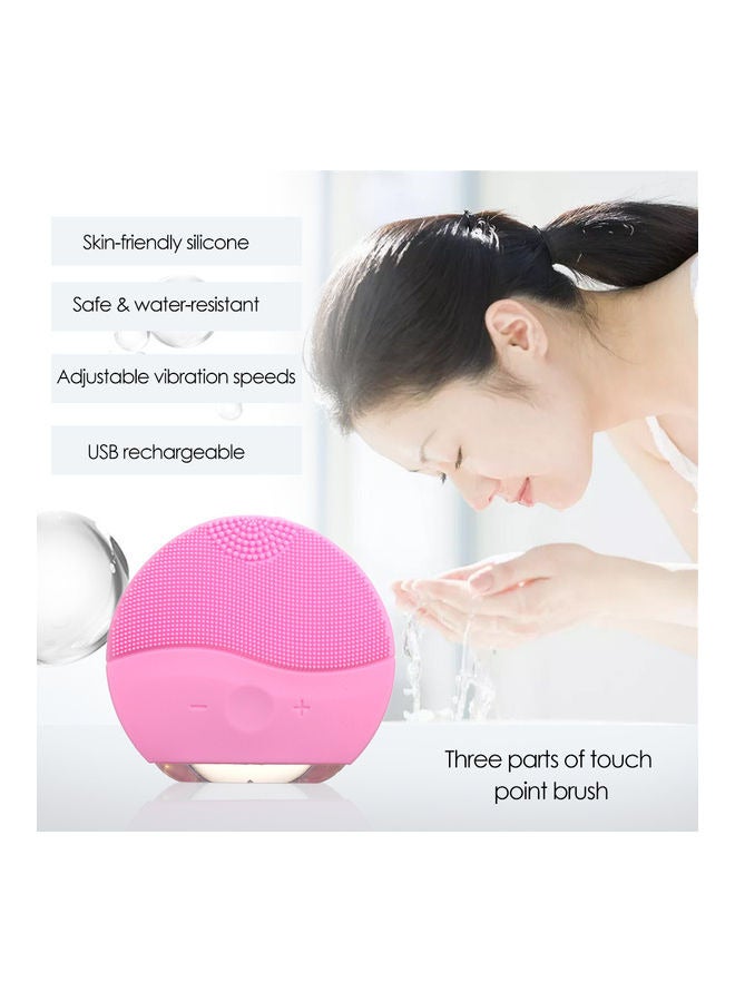 Loquat USB Rechargeable Silicone Electric Facial Cleanser Tool - Image 5