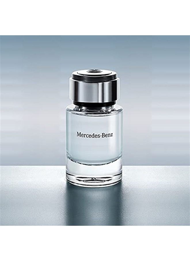 Mercedes-Benz For Men - Elegant Fragrance With Woody, Sensual Musky Notes - Mesmerize The Senses With Original Luxury Men's Eau De Toilette Spray - Endless Day Through Night Scent Payoff - 4 OZ  - Image 2