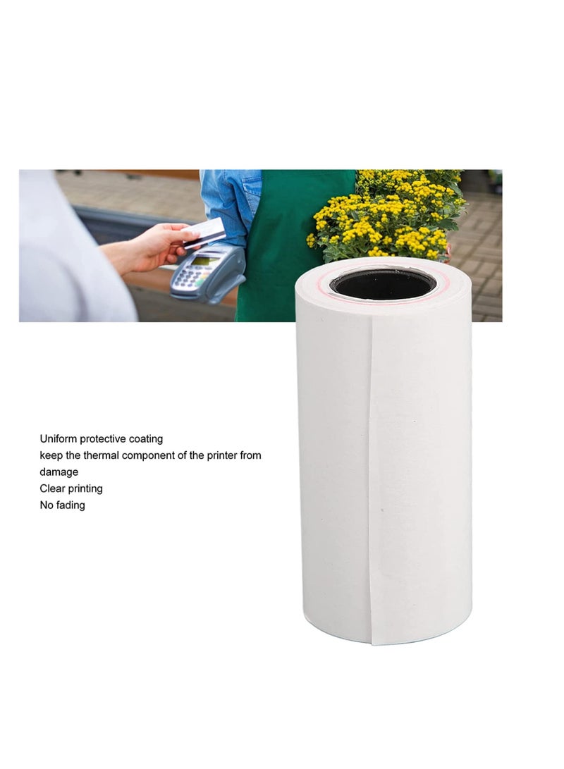 Terabyte POS Receipt Thermal Paper, 57x30mm100 Rolls/pack Premium Cash Register for Bank Queues, Hospitals, Hotels, Restaurants, Supermarkets, Convenience Stores (100Rolls/57x30mm) - Image 3