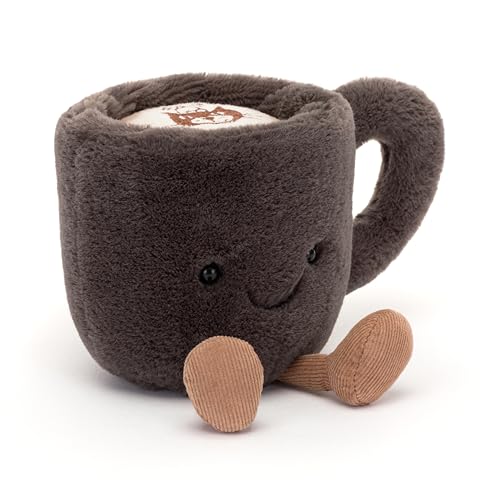Jellycat Amuseables Coffee Cup Stuffed Toy, 5.5 inches - Drink Plush - Fun Gift Idea - Image 1