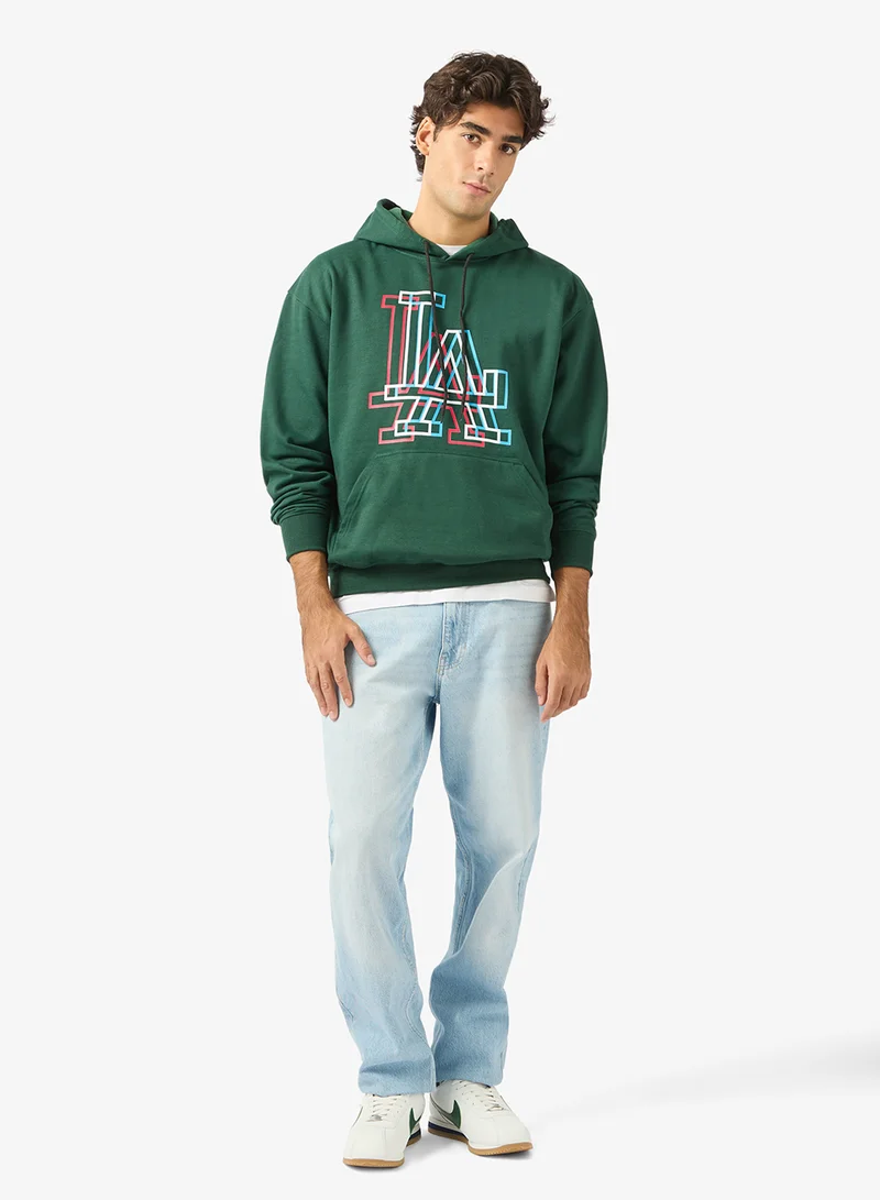 Seventy Five  Graphic Print Hoodie for Men | Best Price UAE