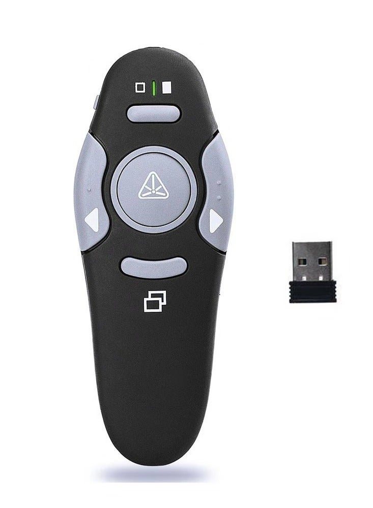 1pcs 2.4ghz Wireless Usb Powerpoint Ppt Presentation Presenter Mouse Remote Control Laser Pointer Pen - Image 1