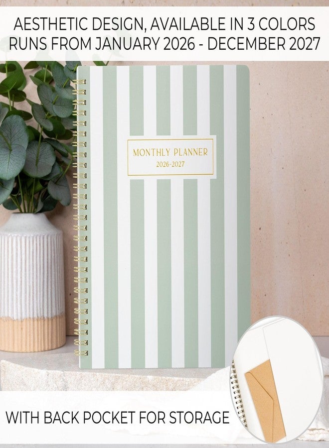 ZICOTO Beautiful 2026-2027 Monthly Planner - To Do List Notebook That Easily Organizes Your Tasks to Boost Productivity - Runs From January 2026 Until December 2027 - Image 5
