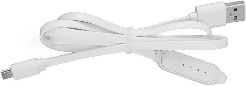 وحدة تحكم درجة حرارة USB قابلة للتعديل بثلاث سرعات 5 فولت للسخانات الكهربائية، مصنوعة من مادة ABS، بكابل بطول 104 سم - Image 1