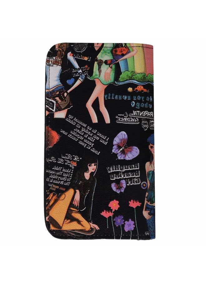 Antilog Hair Scissors Pouch,Waterproof Hairdressing Tools Storage Bag Hair Salon Scissors Comb Barber Tool Case Pouch - Image 2