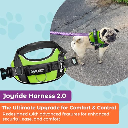 Joyride Harness 2.0 - The Original Side Ring No Pull Dog Harness - No Choke, Escape Proof, Reflective, 3 Leash Clips, Quick Fit Pet Vest - Easy Walks & Training - for Small, Medium & Large Dogs - Image 3