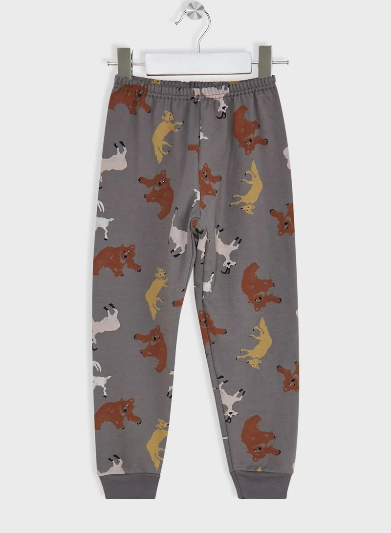 Petit Bateau Kids Printed Pyjama Set