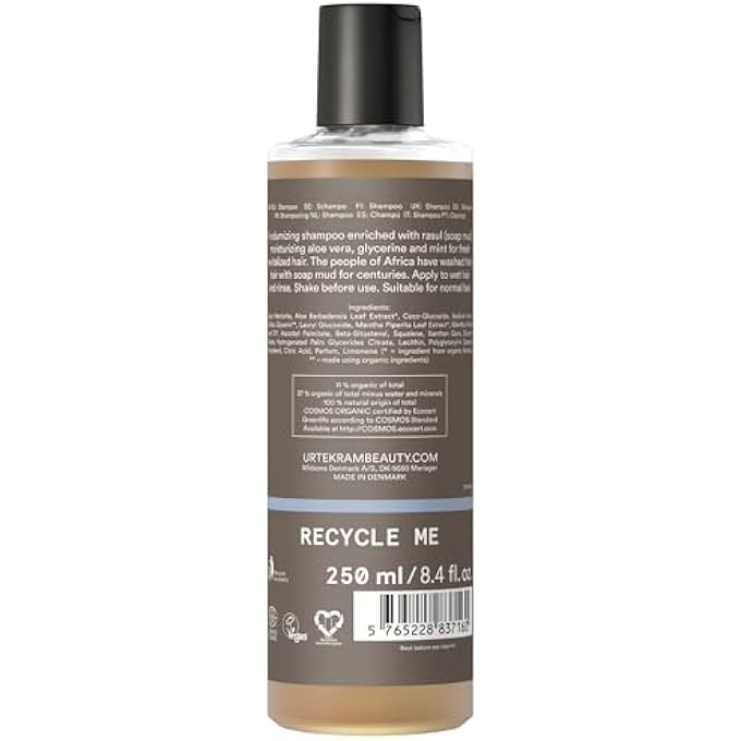 Urtekram RASUL SHAMPOO BIO, VOLUMEN - FR FEINES ODER FETTIGES HAAR, 250 ML - Image 3