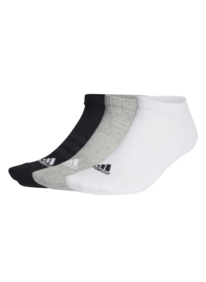 Adidas adidas cushioned sportswear 3 pair pack unisex no show socks
