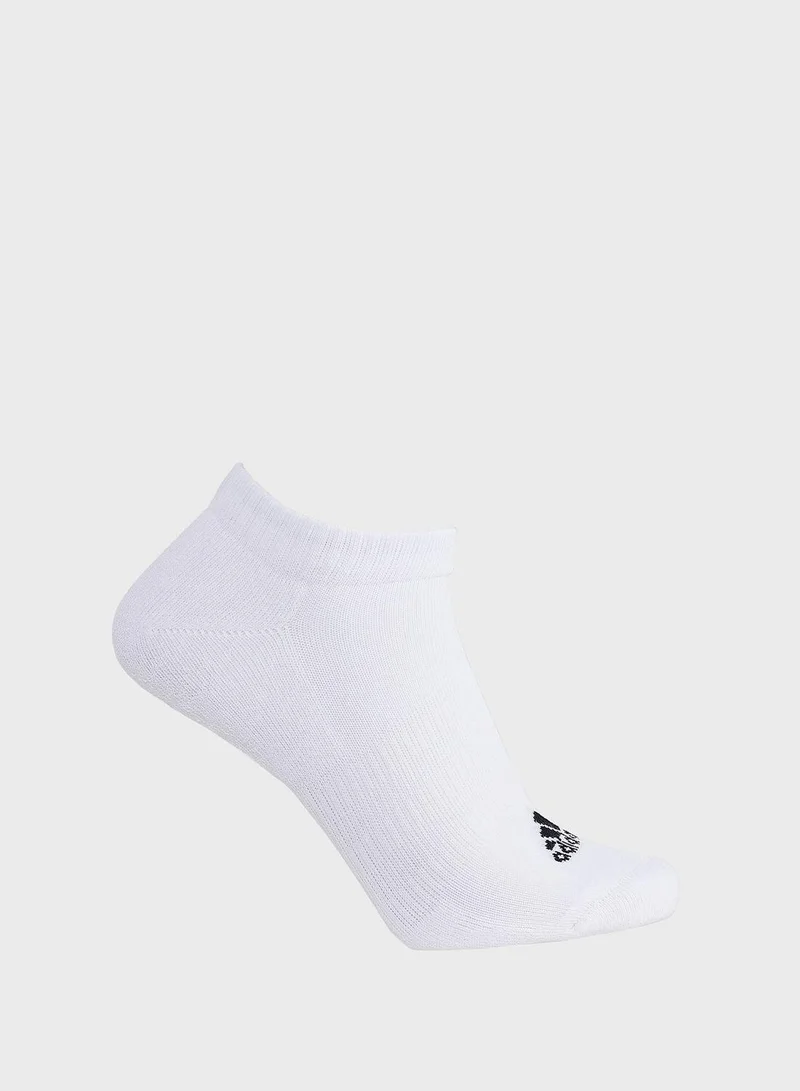 Adidas C Spw Low 3P Grey Training Socks For Unisex 10K - 11.5K