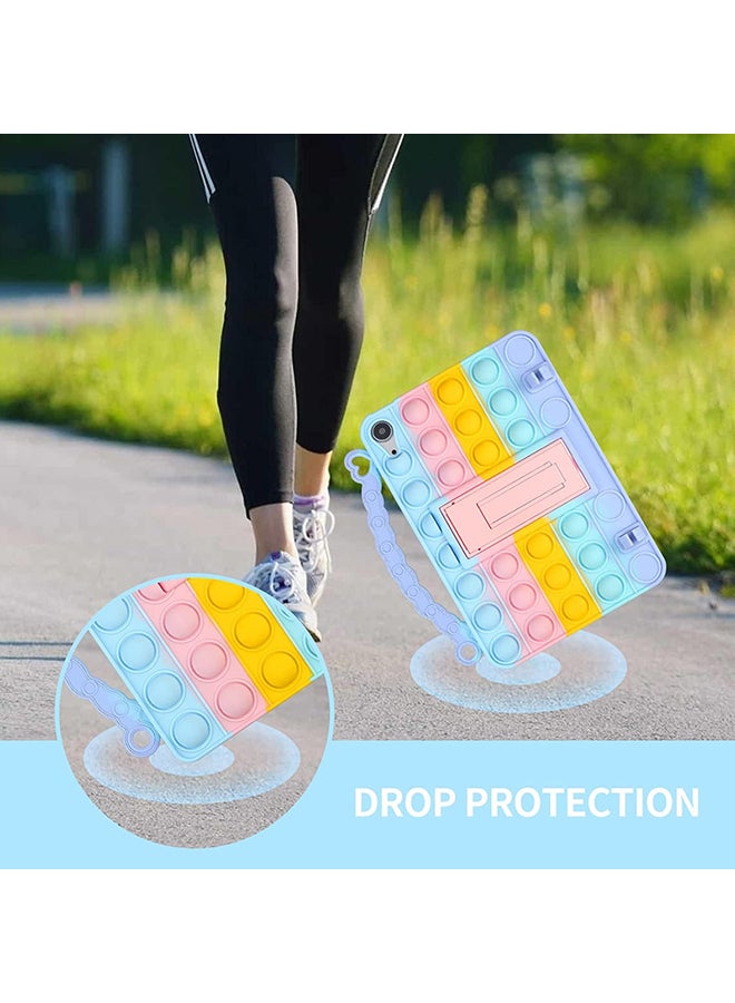 Loquat Pop Fidget Protective Case Cover For Apple iPad Mini 6 2021 With Pencil Holder Hand Carrying Strap And Kickstand Multicolour - Image 5