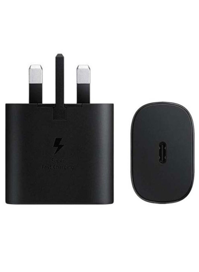 25W USB-C Power Supply Adapter Black - Image 1