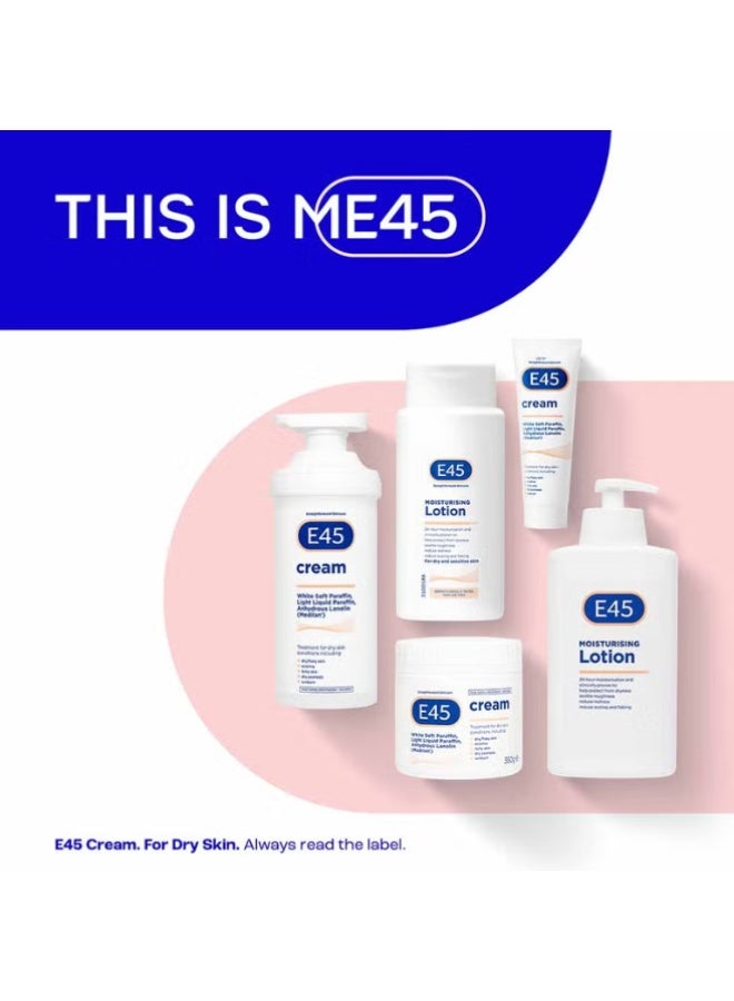 E45 Moisturizing Body Lotion For Dry, Sensitive Skin 200ml - Image 3