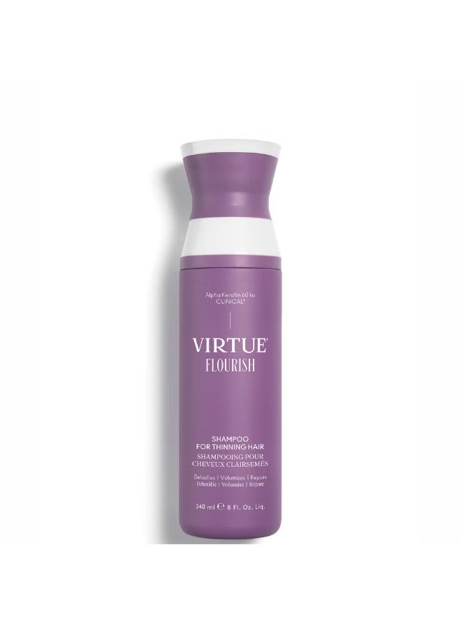VIRTUE Flourish Shampoo for Thinning Hair 240ml - Image 1