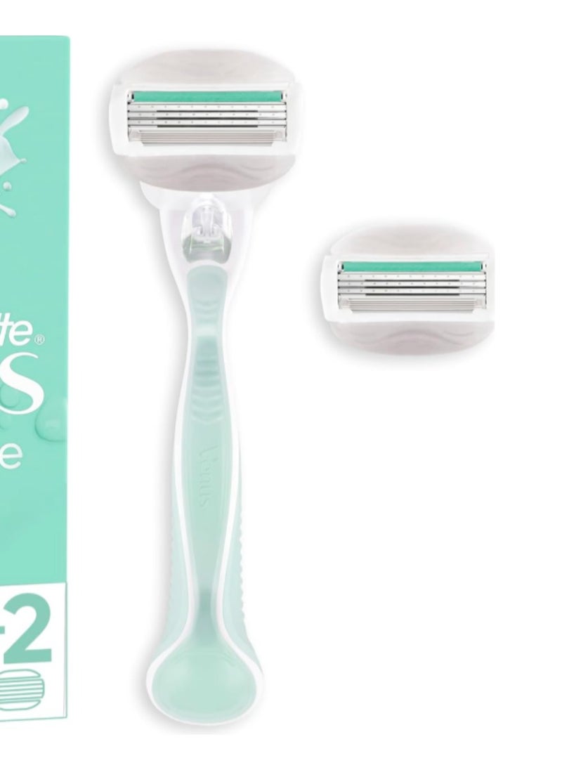Venus - Gillette Venus Comfort Glide Sensitive Skin Disposable Women's Razor - Image 1