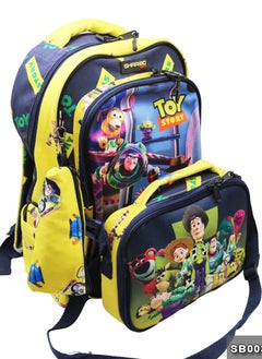 Gharibo Bags School backpack with lunch bag Size 17 model 32 Toy Story  - Image 3