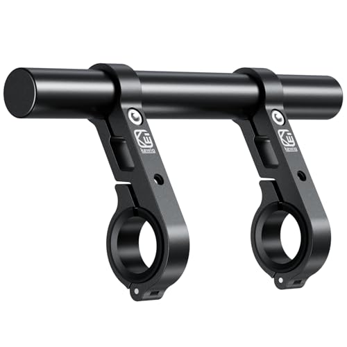 BRCOVAN Aluminum Alloy Handlebar Extender Extensions with 8 Long Cross Bar with Double Clamp Mounting Base Fit 0875  1  1125  126 Handlebars for Bike Bicycle Motorcycle Scooter ATV