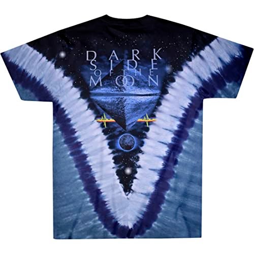 Liquid Blue Men's Pyramid V T-Shirt, Tie Dye, Medium - Image 4