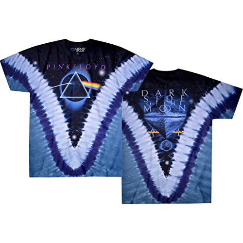 Liquid Blue Men's Pyramid V T-Shirt, Tie Dye, Medium - Image 5